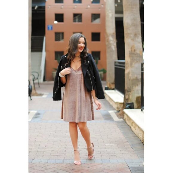 💕NORDSTROM TEN SIXTY SHERMAN💕 Velvet Camisole Dress Small S - Picture 8 of 16